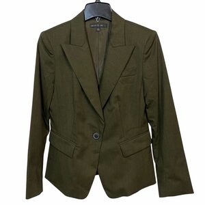 Lafayette 148 New York Olive Green Blazer